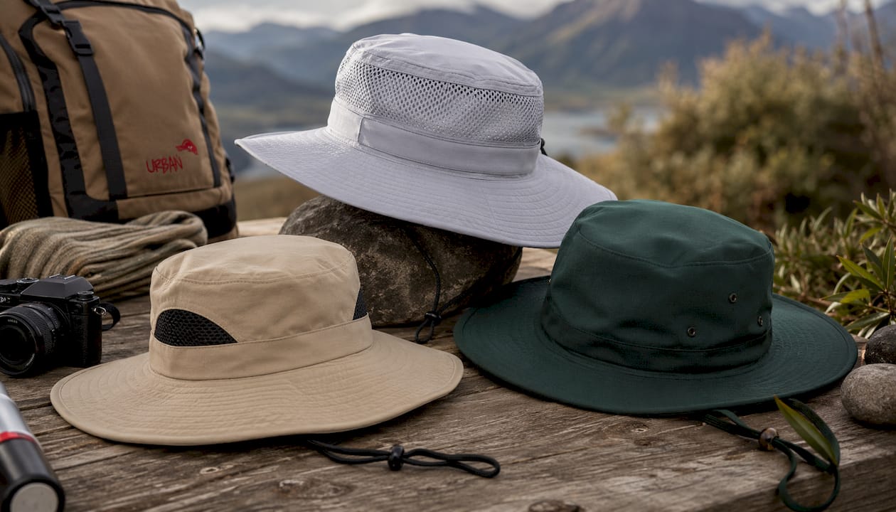 Men’s Breathable Summer Sun Hat – Lightweight Fisherman Hat with UV Protection (NZ Outdoors)
