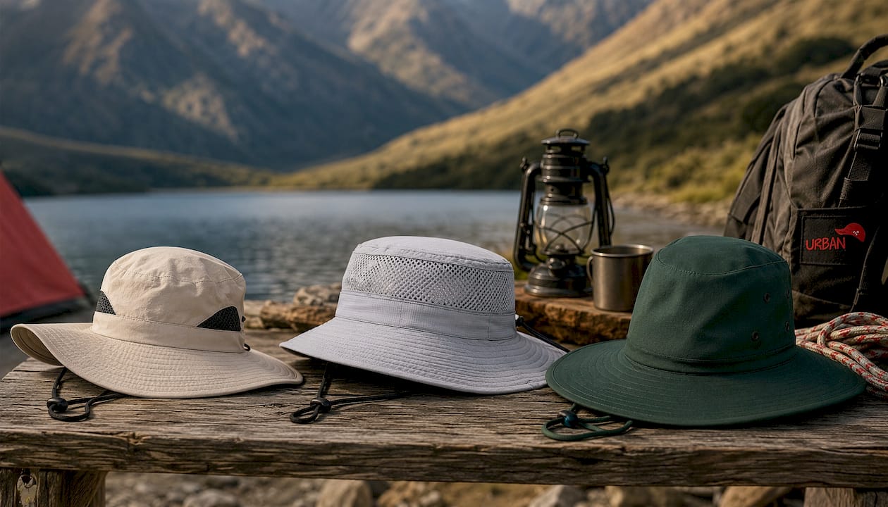 Men’s Breathable Summer Sun Hat – Lightweight Fisherman Hat with UV Protection (NZ Outdoors)