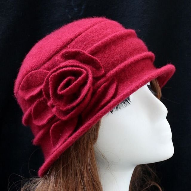 Wool Bowler Hat