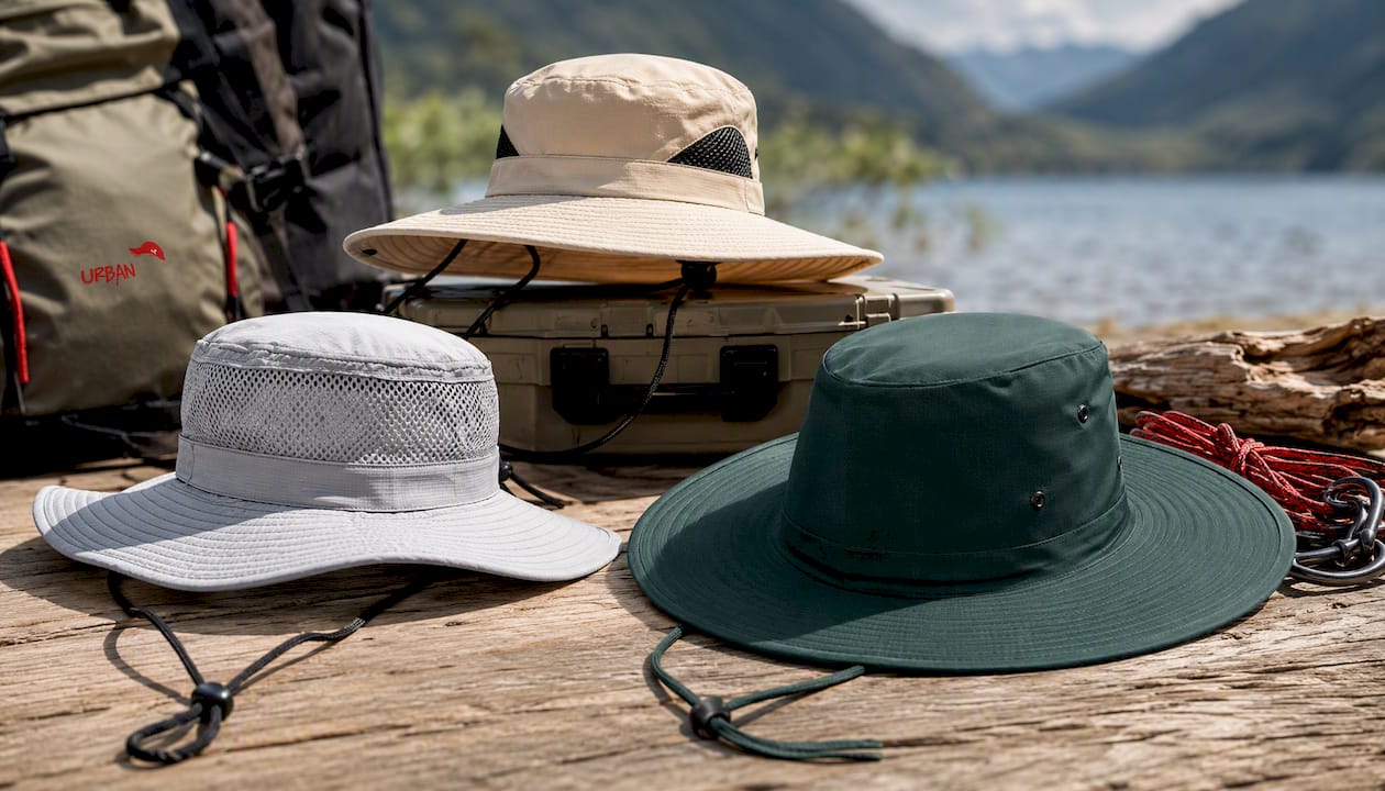 The Tasman | Men's Wide Brim Mesh Sun Hat