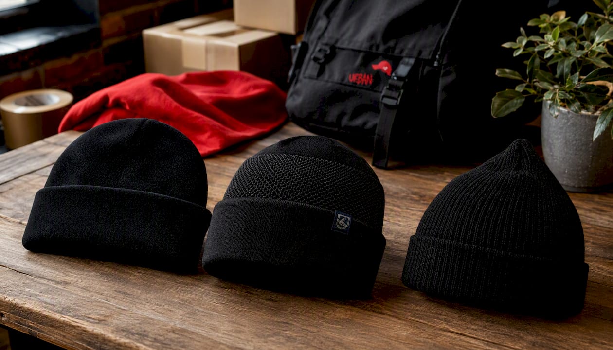 Polar Fleece Beanie – Short Dome Wool Style Winter Beanie | NZ Stock