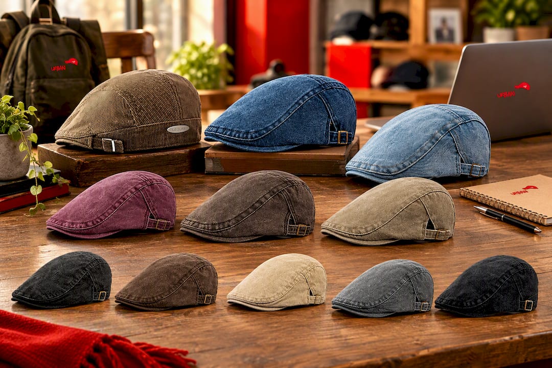 Corduroy Ivy Cap | Country Heritage Flat Cap