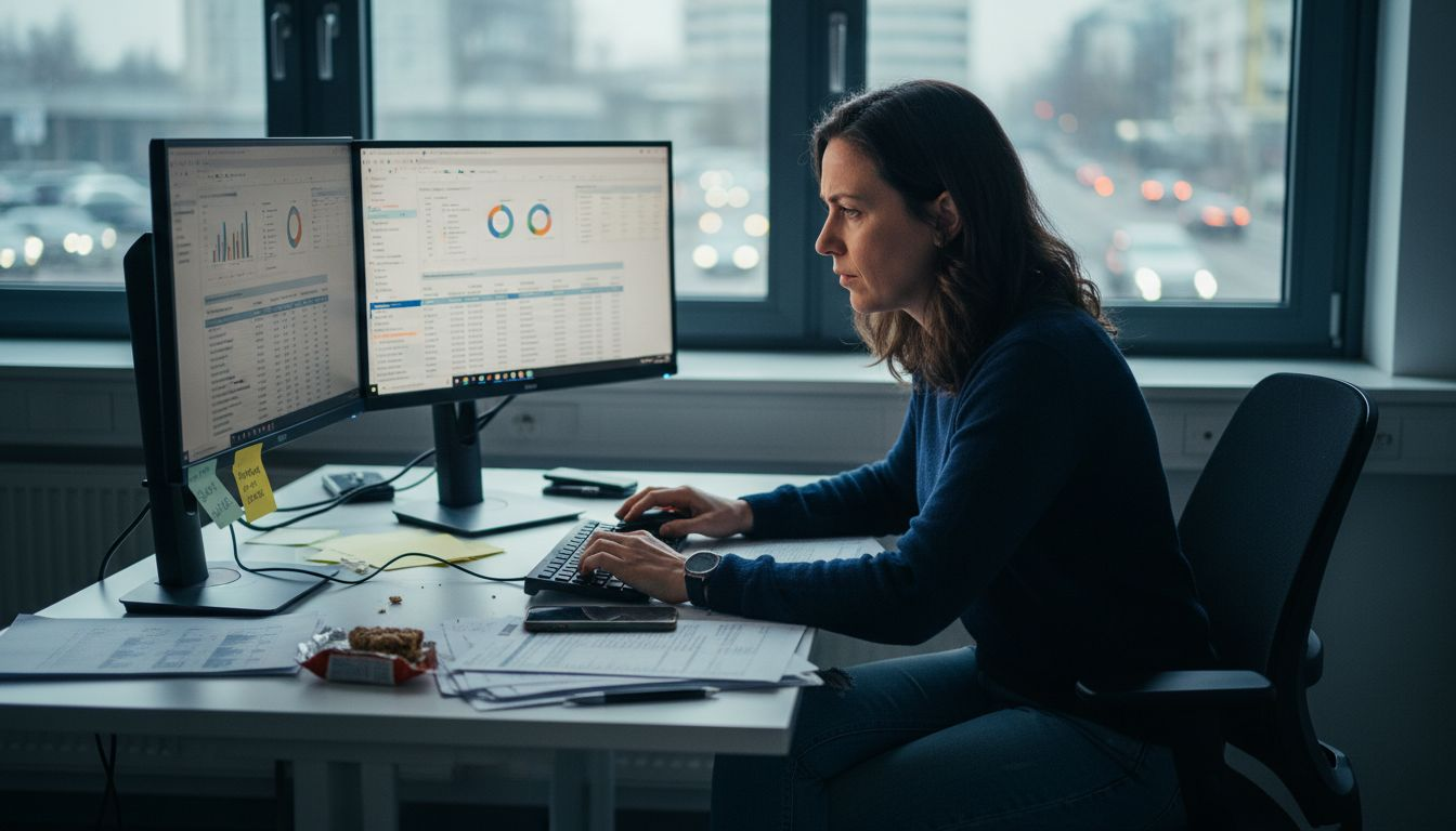 Ein Experte wertet die Leistungsdaten einer Amazon PPC-Kampagne aus.