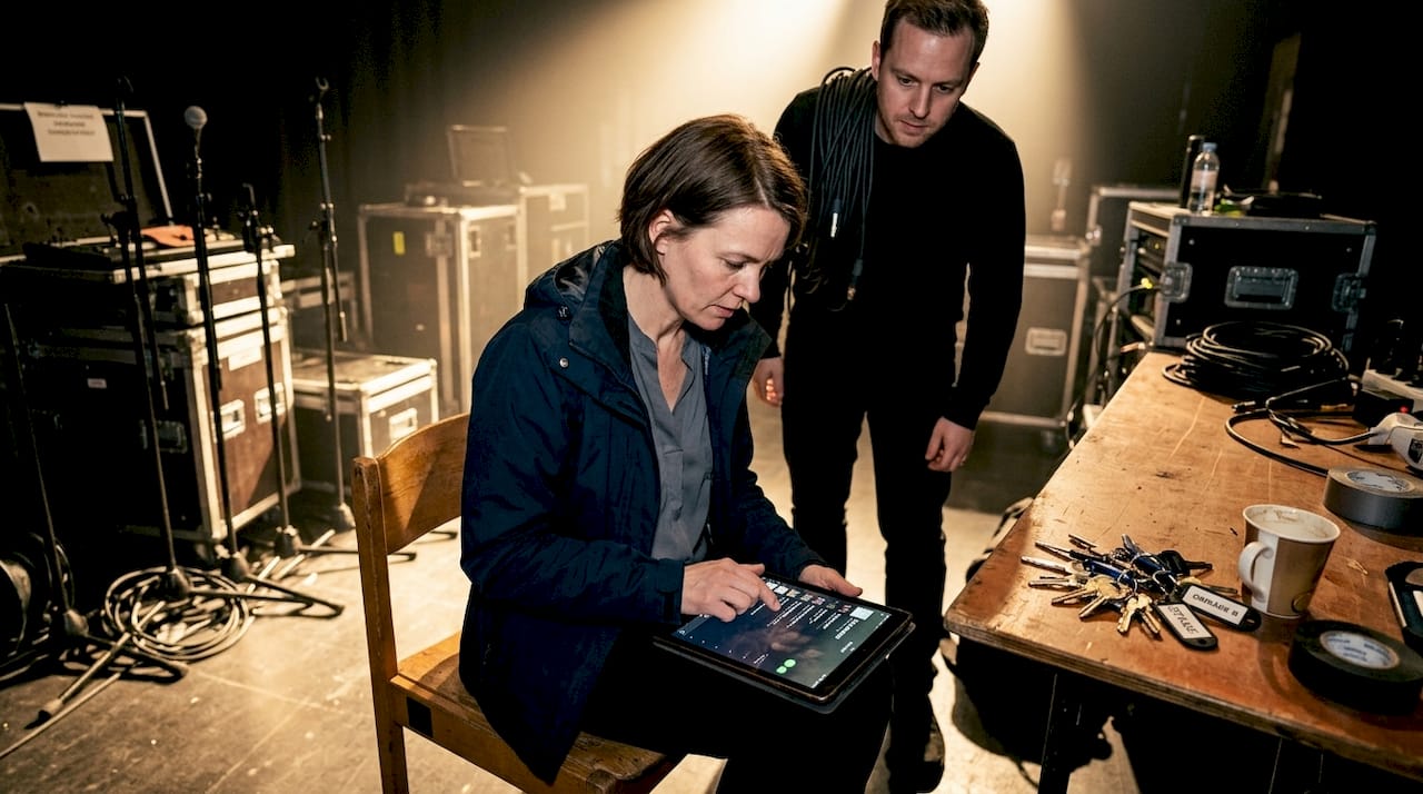 Styring af backstage playliste til musikshowet