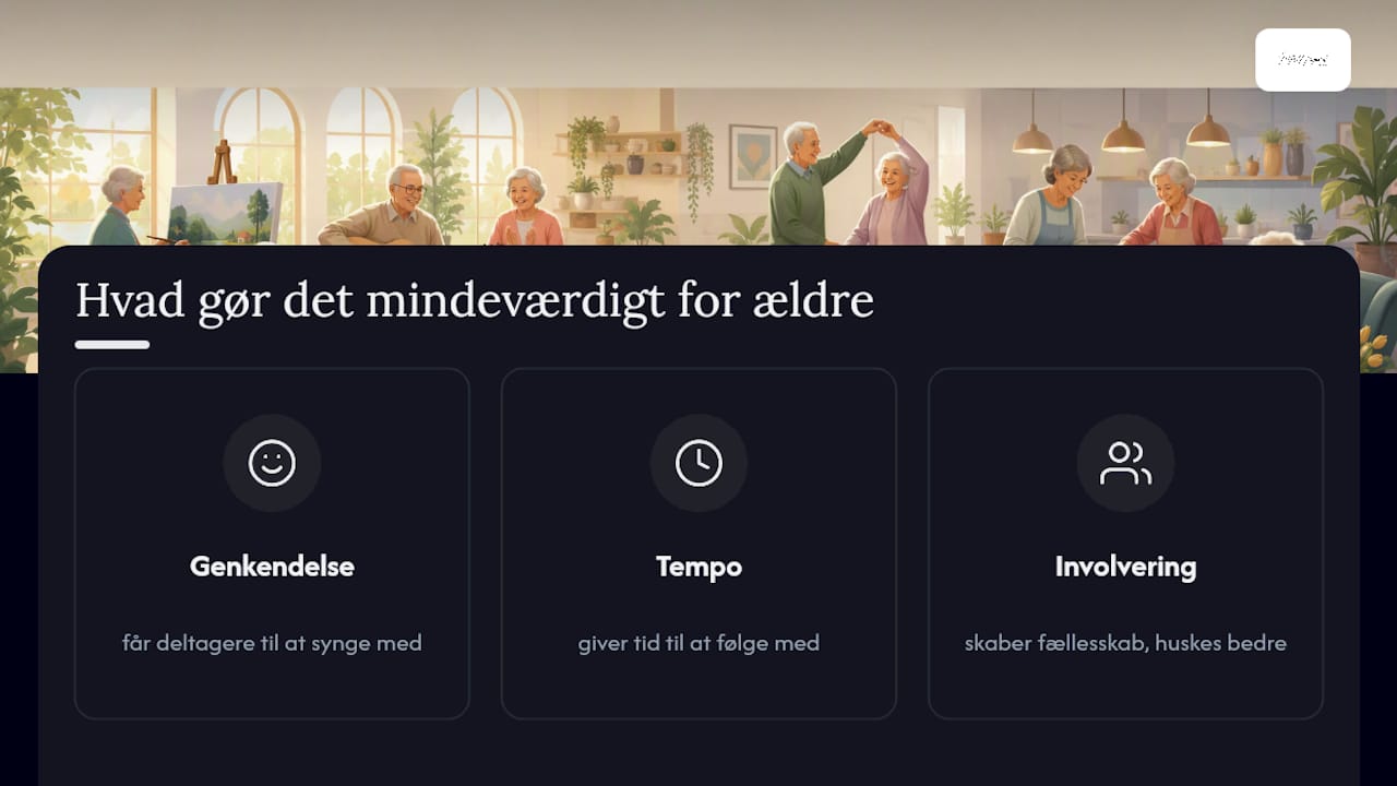 Hvad gør underholdning mindeværdig for ældre? — overview diagram