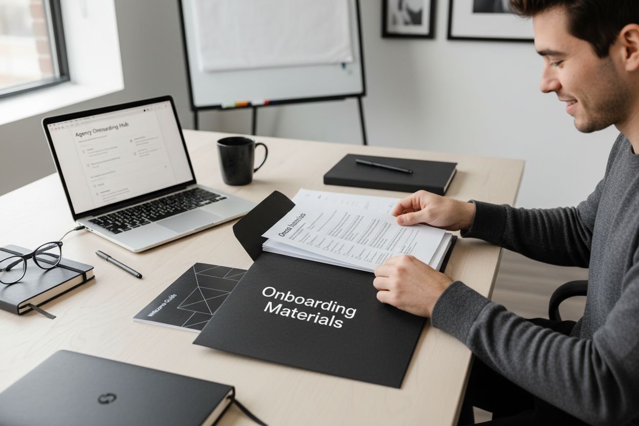 client onboarding materials hands-on