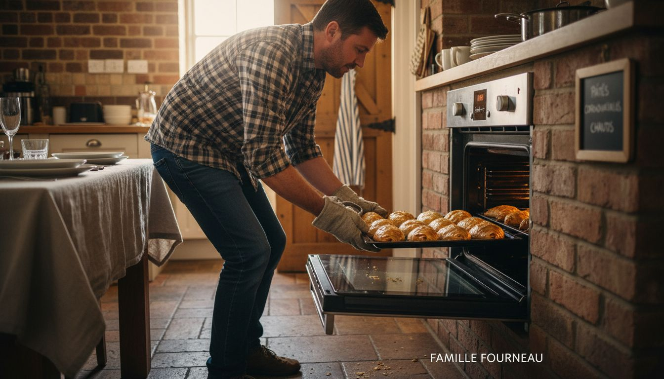 Préparation et cuisson des chaussons Cornish dans un four domestique