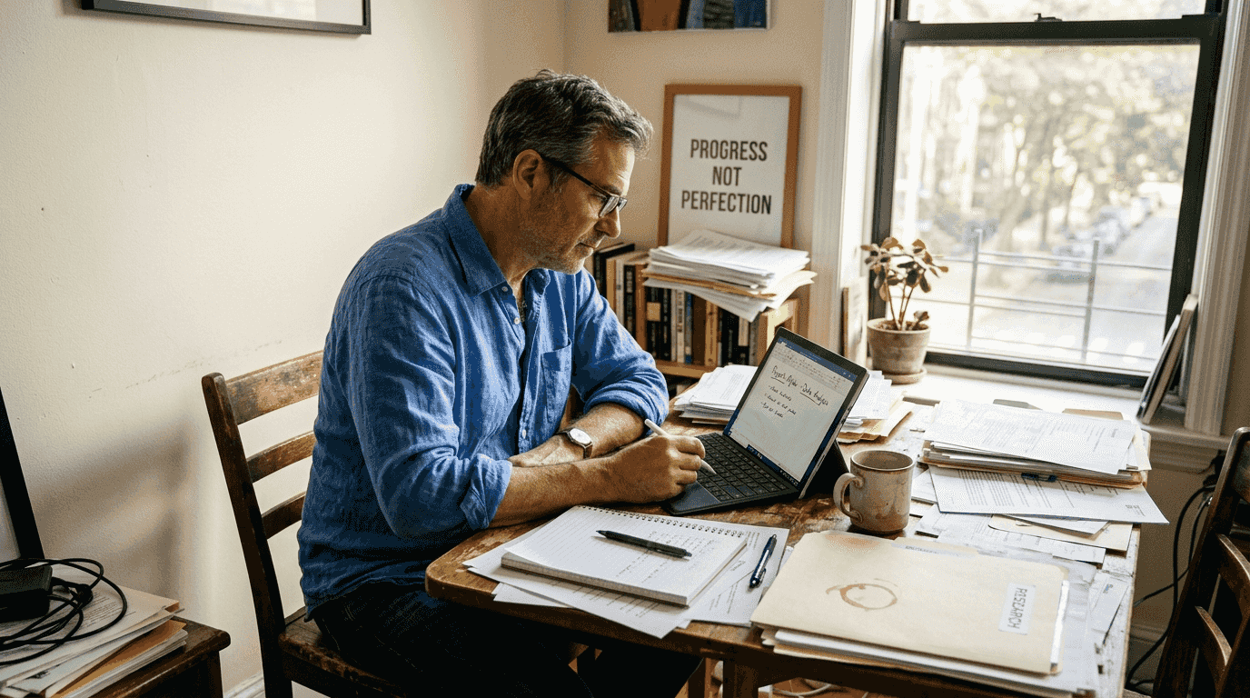 Entrepreneur adapting to new business challenges