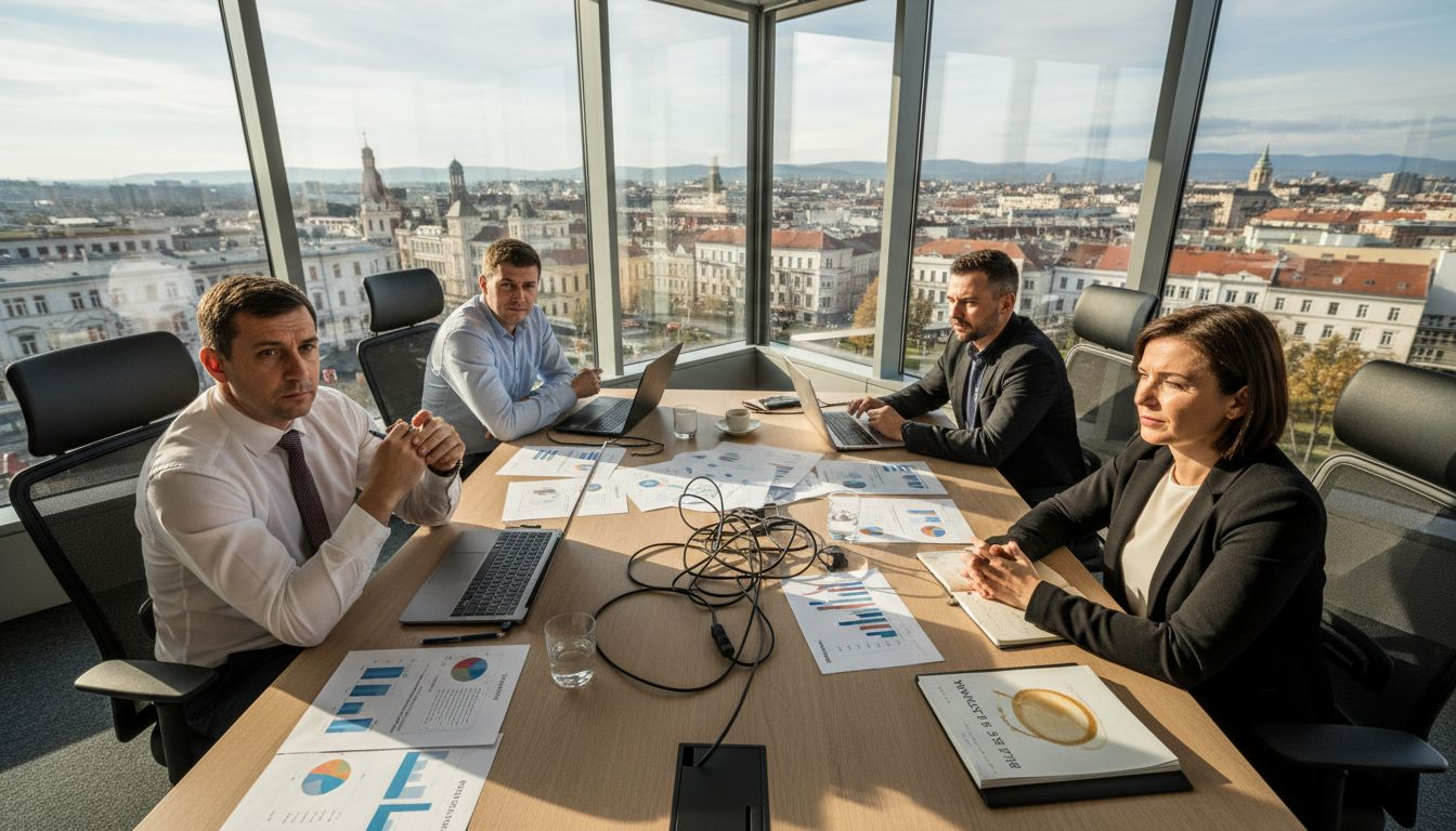 Tim raspravlja o primjeni AI sustava za unapređenje poslovanja