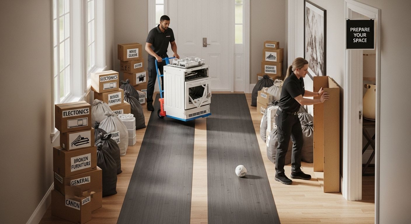 junk removal preparation