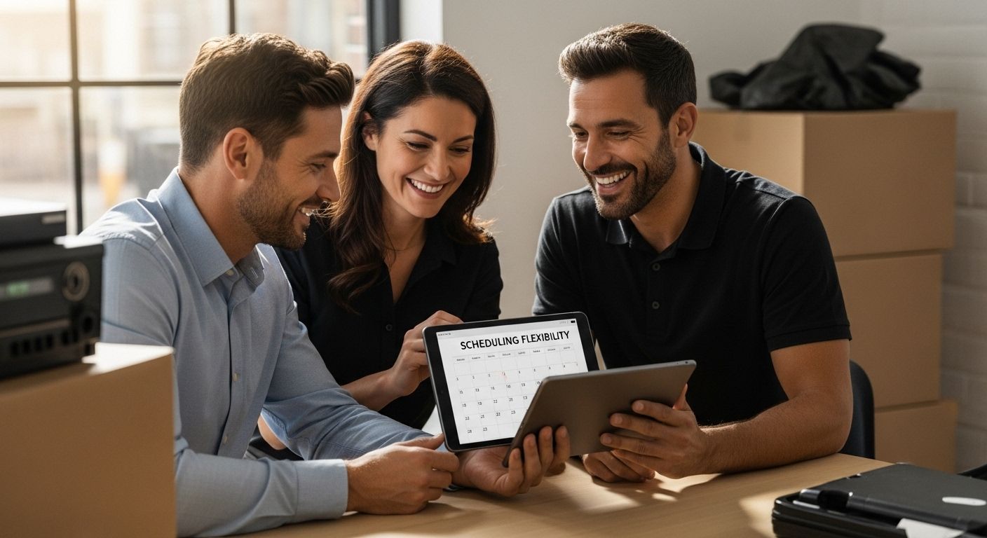 junk removal scheduling office