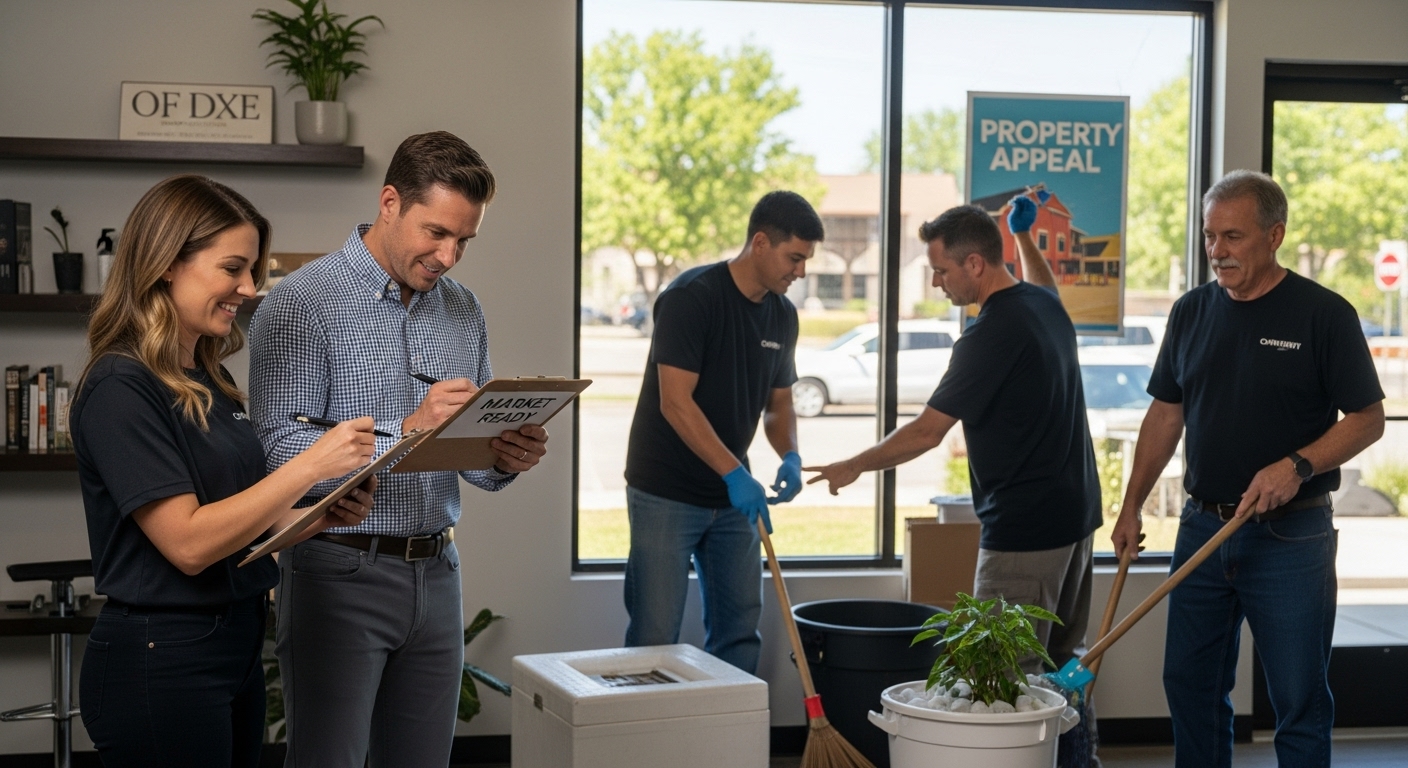 property cleanout realtor teamwork