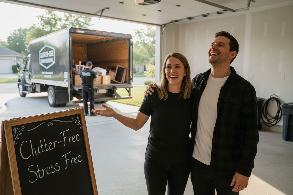 clutter removal, stress free