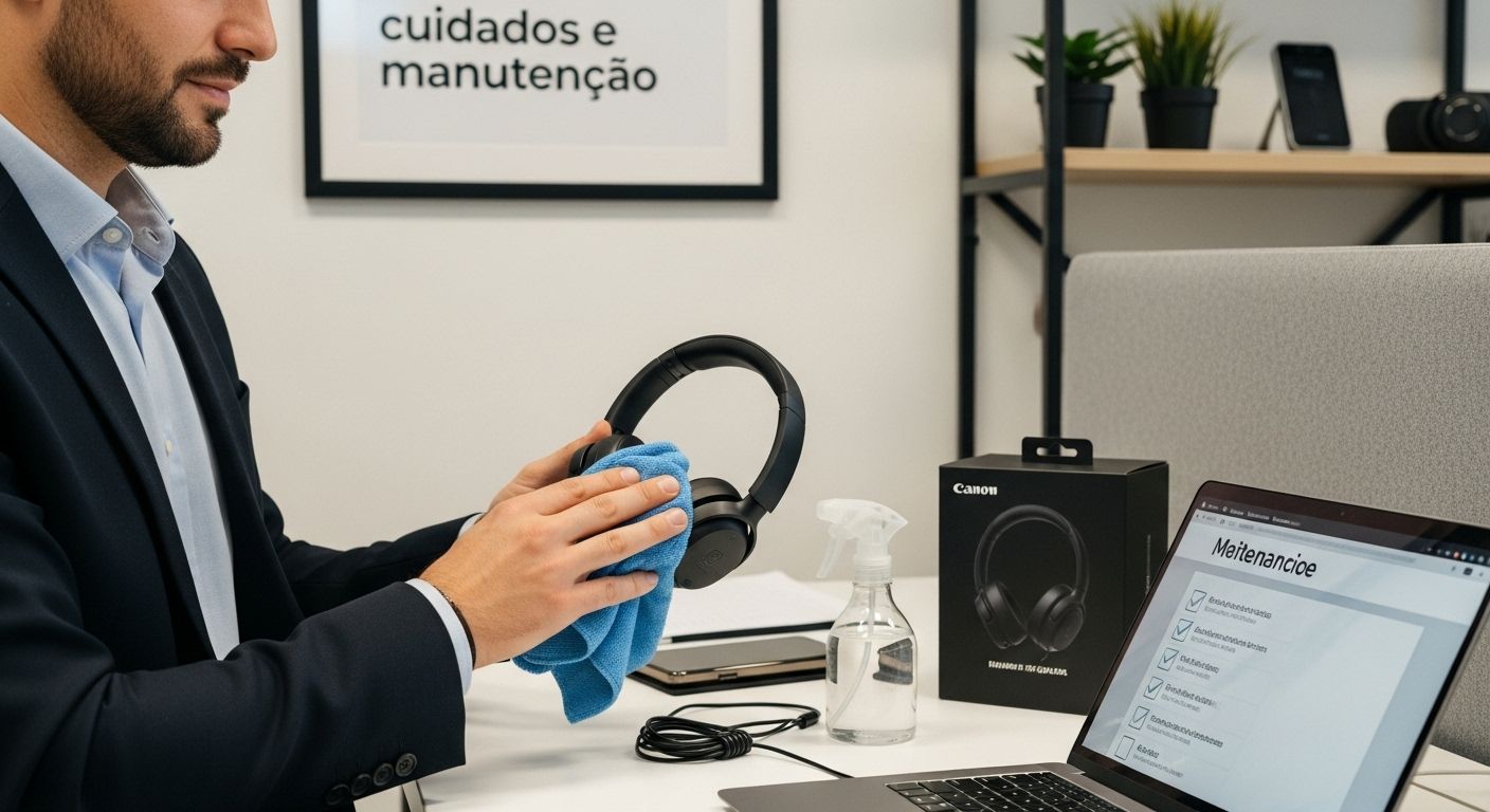 cuidados manutenção fones