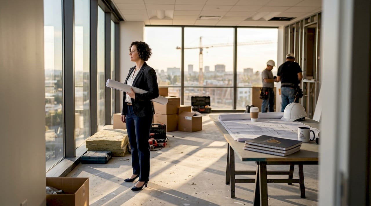 Office manager overseeing Culver City workspace expansion