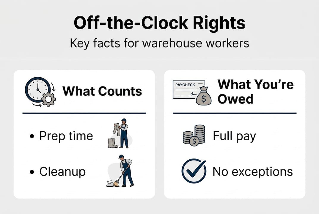 Infographic shows off-the-clock rights and protections