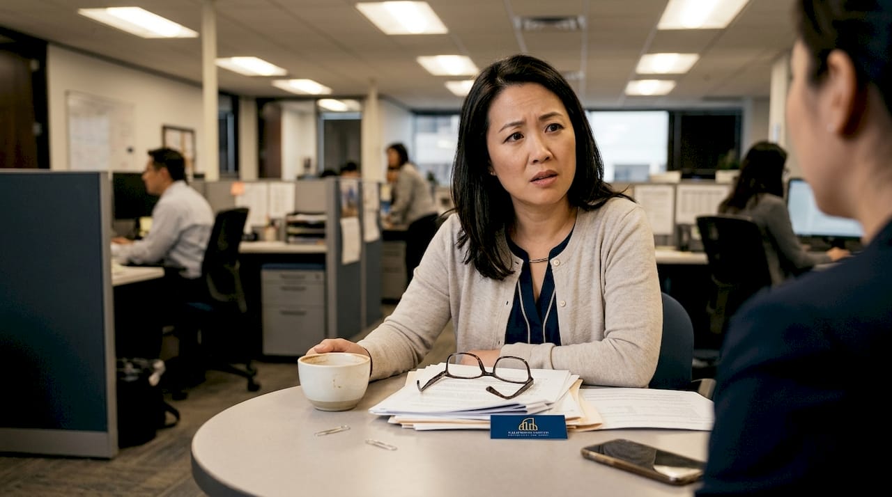 Employee responds to subtle workplace discrimination