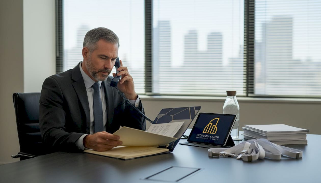 HR manager reviewing Sony workplace policies