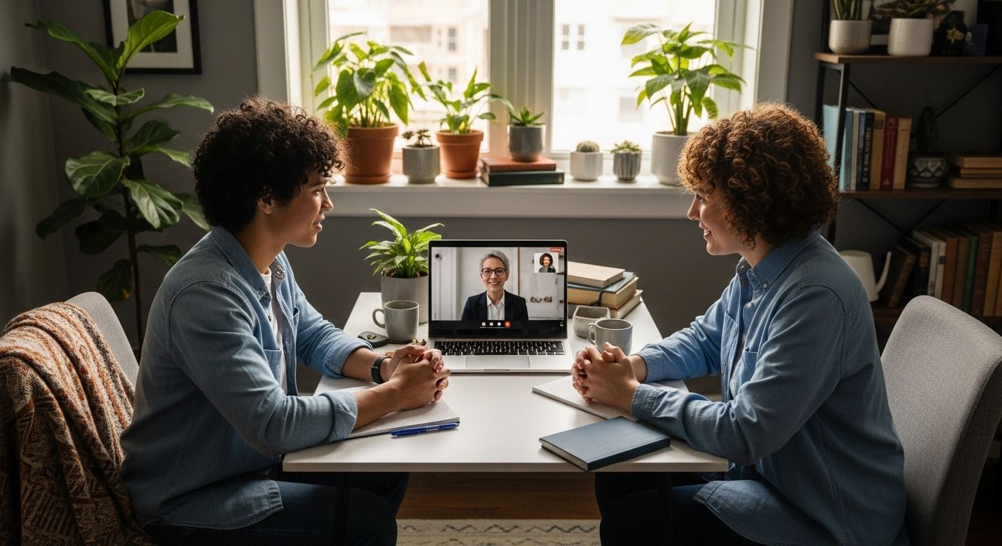 teletherapy couples session