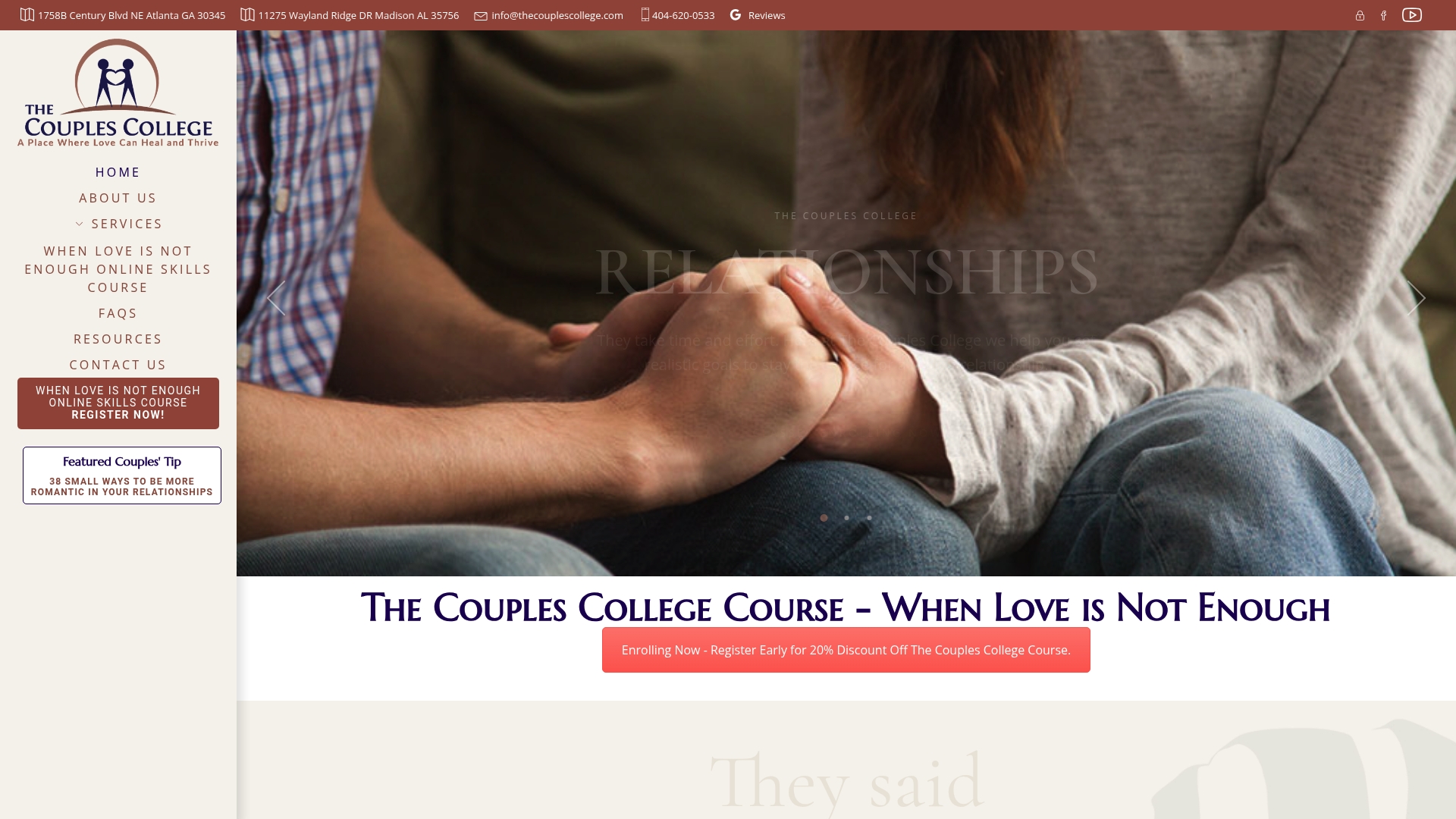 https://thecouplescollege.com