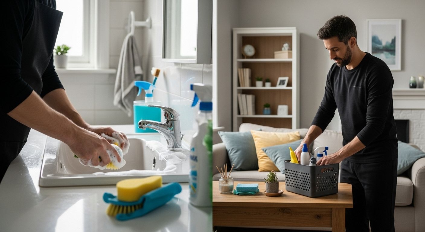 S'organiser pour le ménage