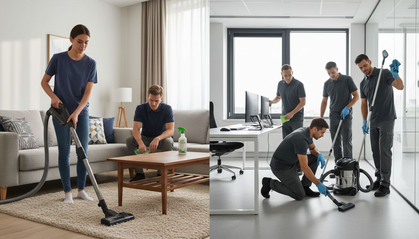 types nettoyage régulier