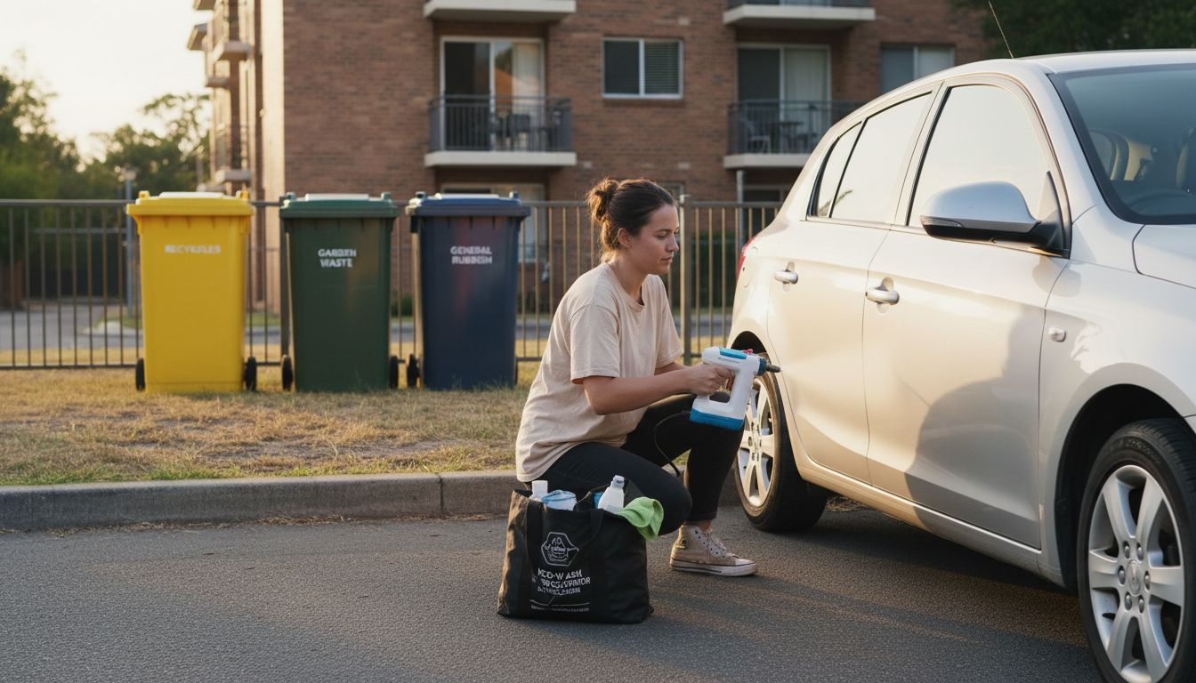 Waterless car detailing reduces water use