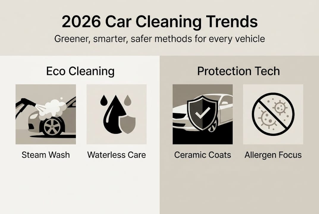 Infographic highlights green and tech cleaning trends