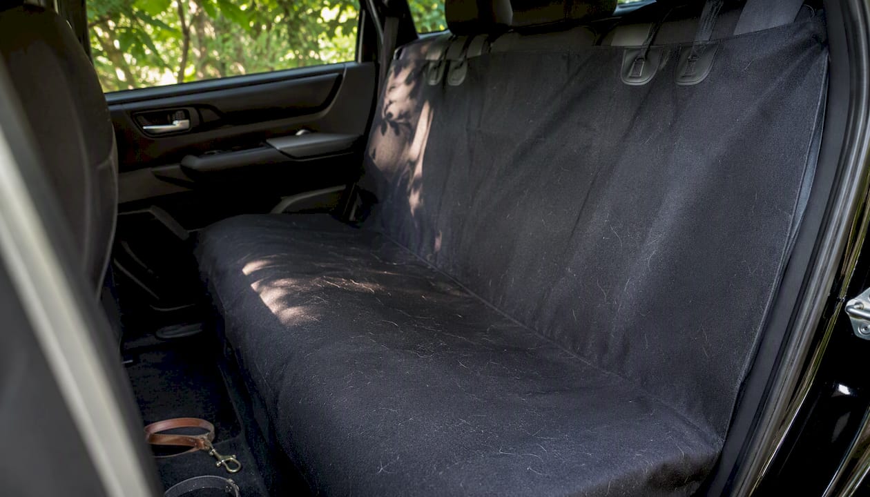 Waterproof car seat cover with pet hairs