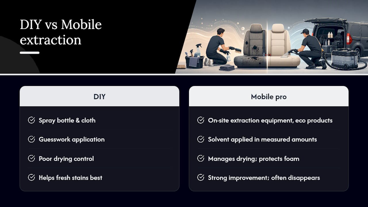 When does a mobile professional detail make more sense? — overview diagram
