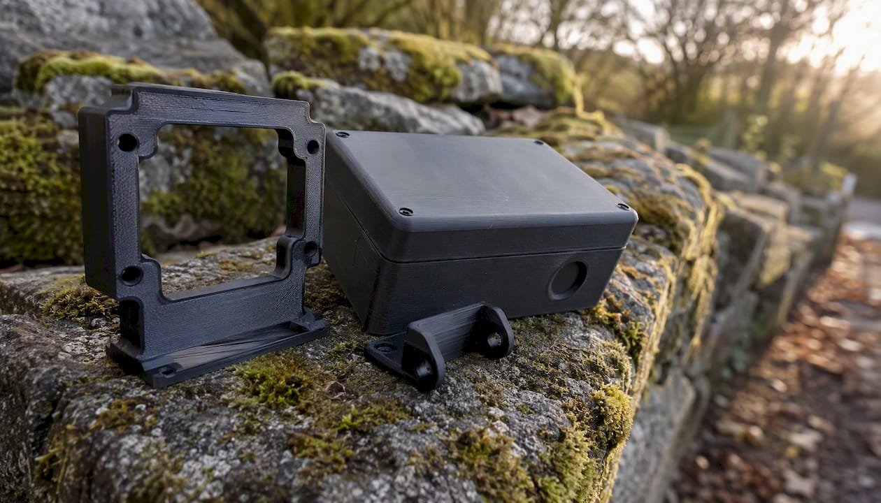 Outdoor 3D printed ABS and ASA parts