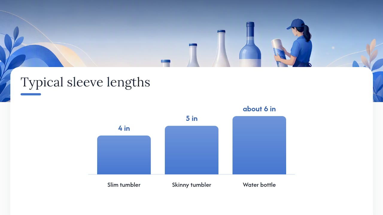 How do you choose the right shrink sleeve size? — overview diagram