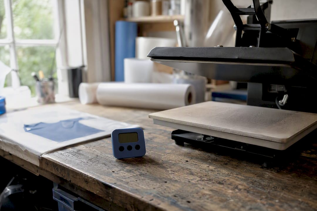 Kitchen timer by DTF heat press