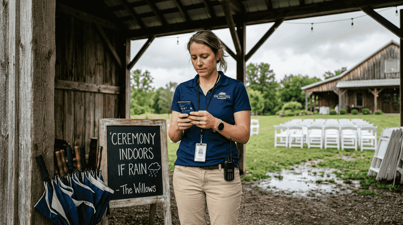 Coordinator prepares for Florida barn rain