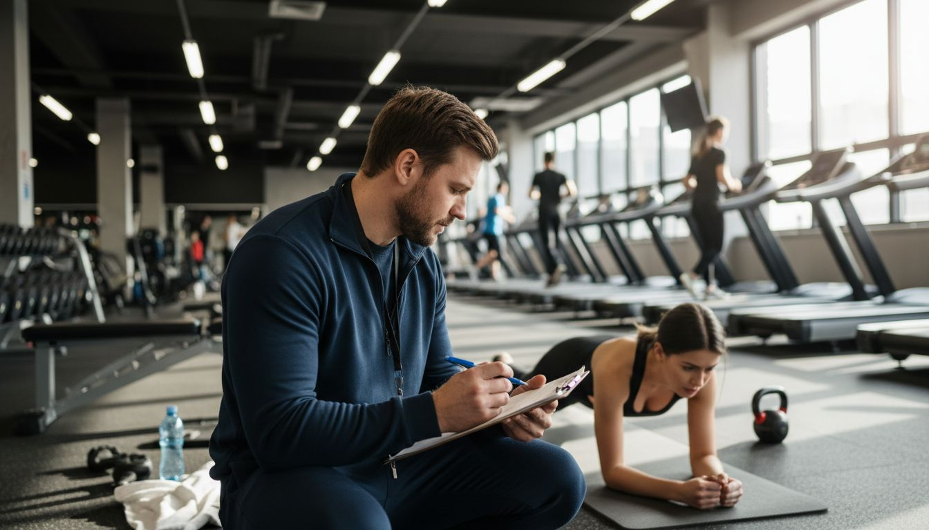 Key features of personal trainers: 70% use tracking