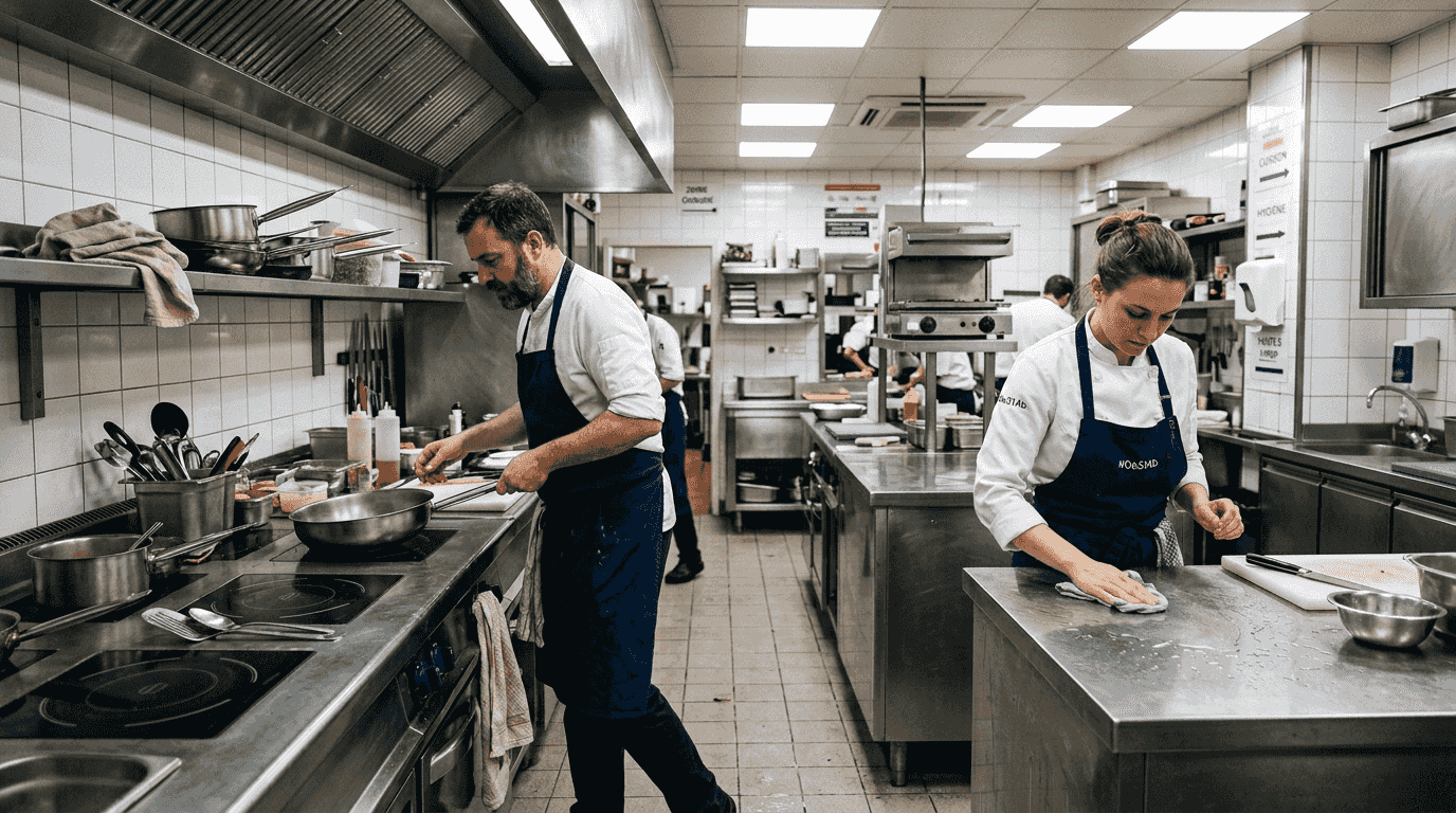 Organisation optimale et réaliste d’une cuisine professionnelle