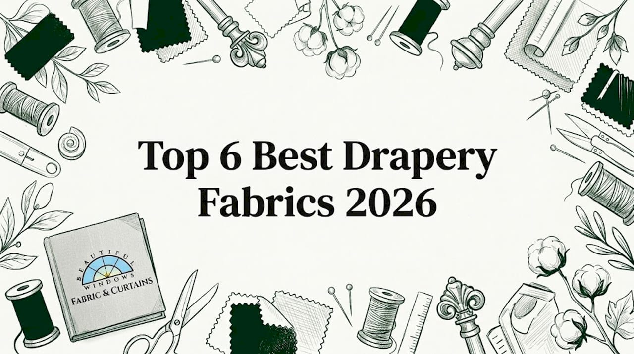 Top 6 Best Drapery Fabrics 2026