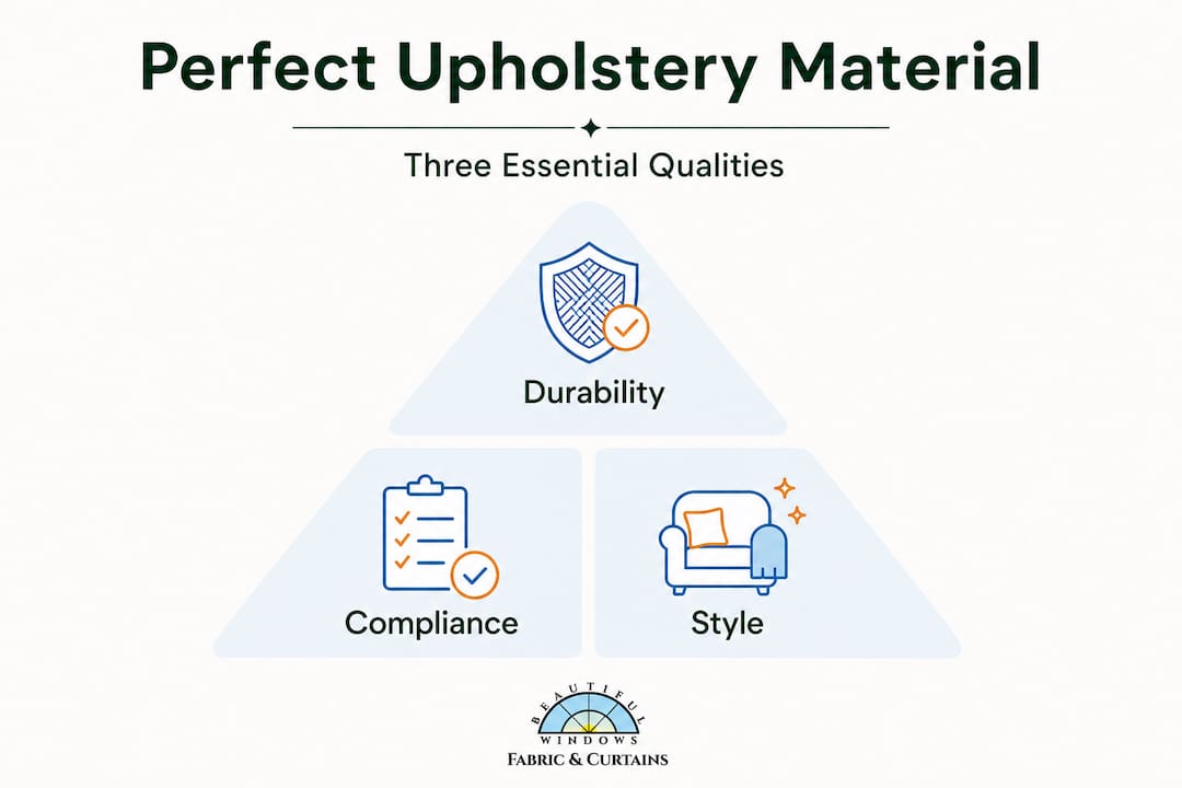 Infographic showing durability, compliance, style hierarchy