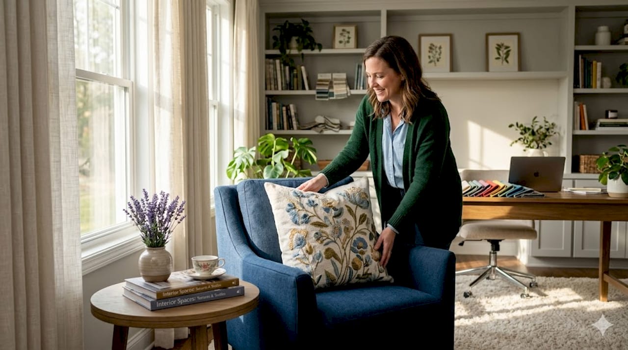 Embroidered textiles explained: How stitch art transforms home décor
