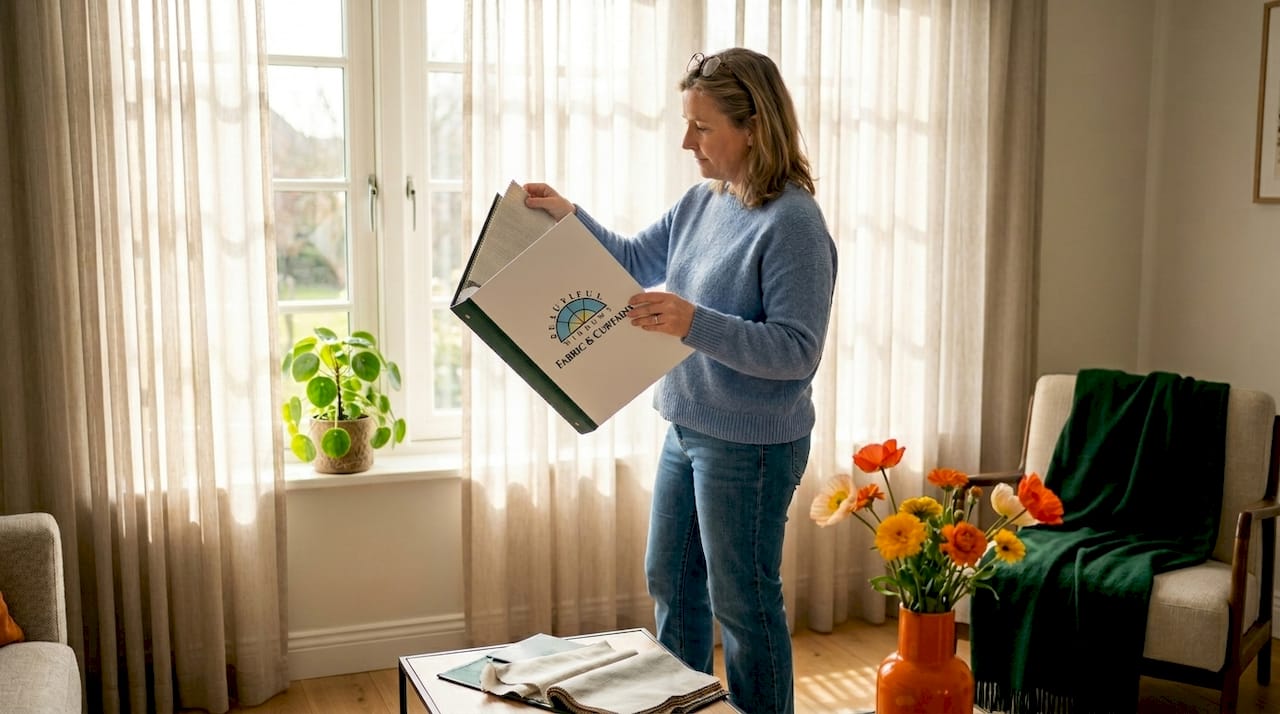 How to choose designer fabrics for custom drapery