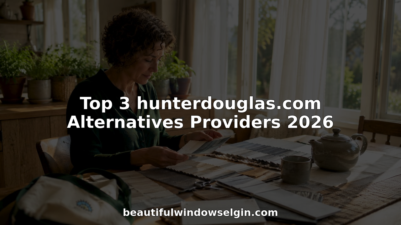 Top 3 hunterdouglas.com Alternatives Providers 2026