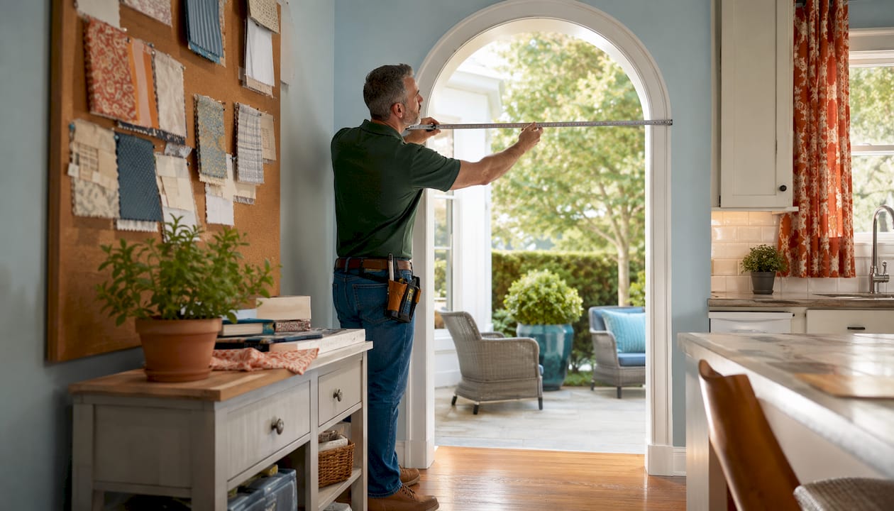 How to Measure Windows for Custom Drapery and Treatments