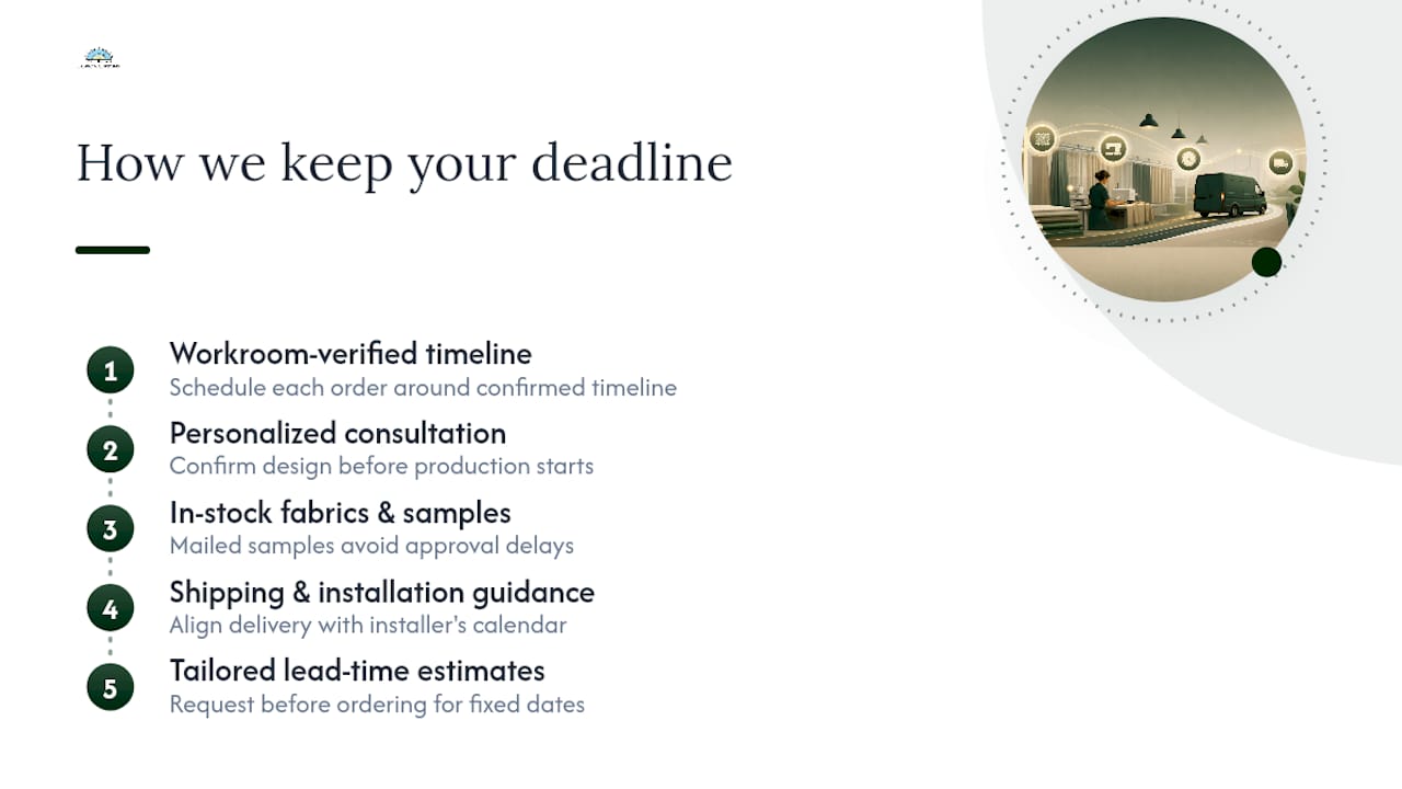 Beautiful Windows Elgin: How We Help Customers Meet Deadlines — overview diagram