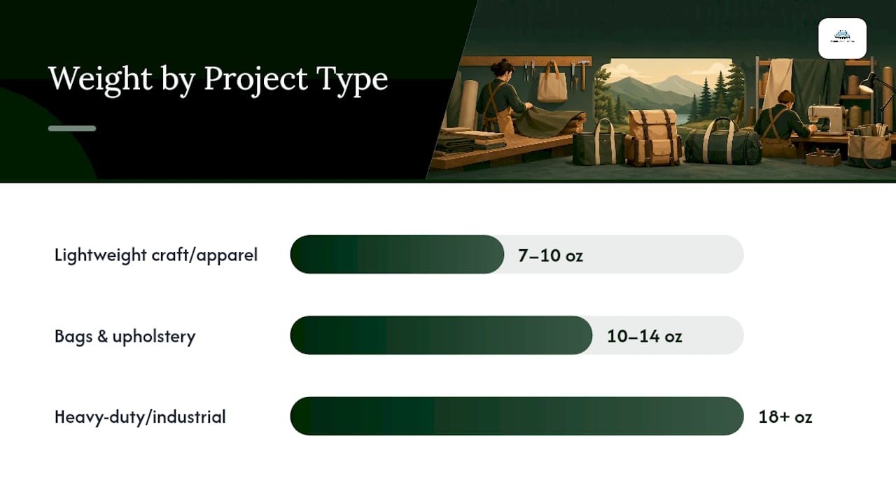 Choosing the Right Weight and Finish for Your Project — overview diagram