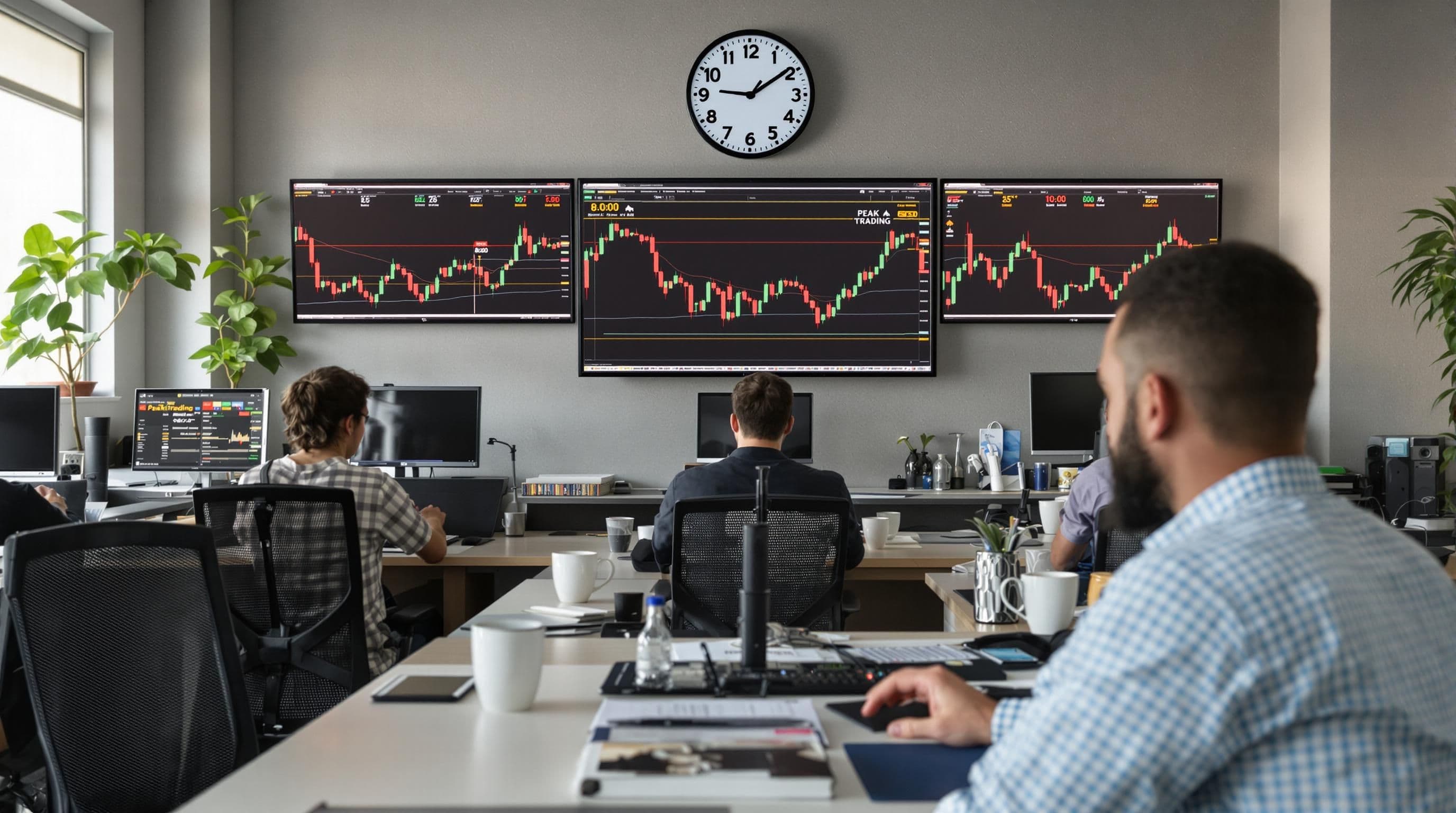 Traders react to gold price spikes during peak session overlap