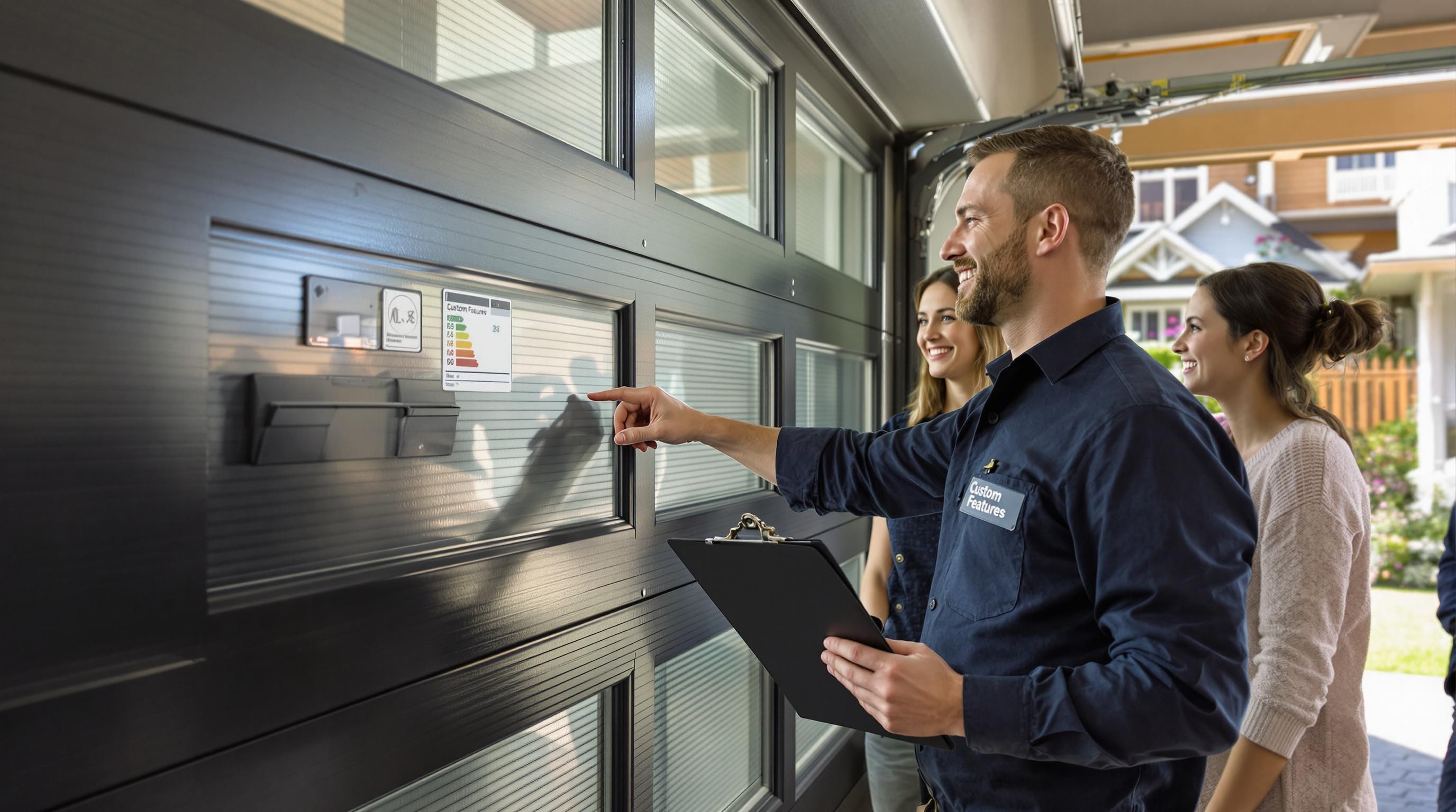garage door technician family
