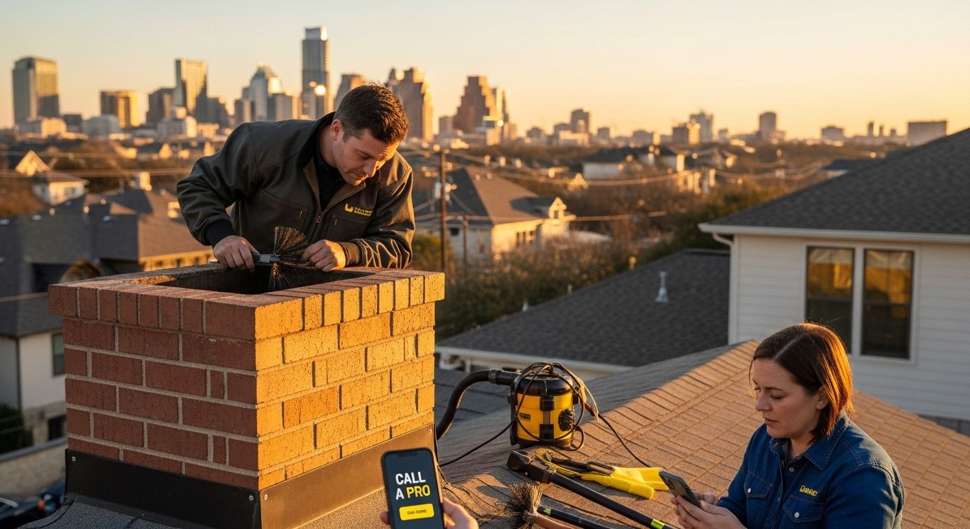 professional chimney inspection