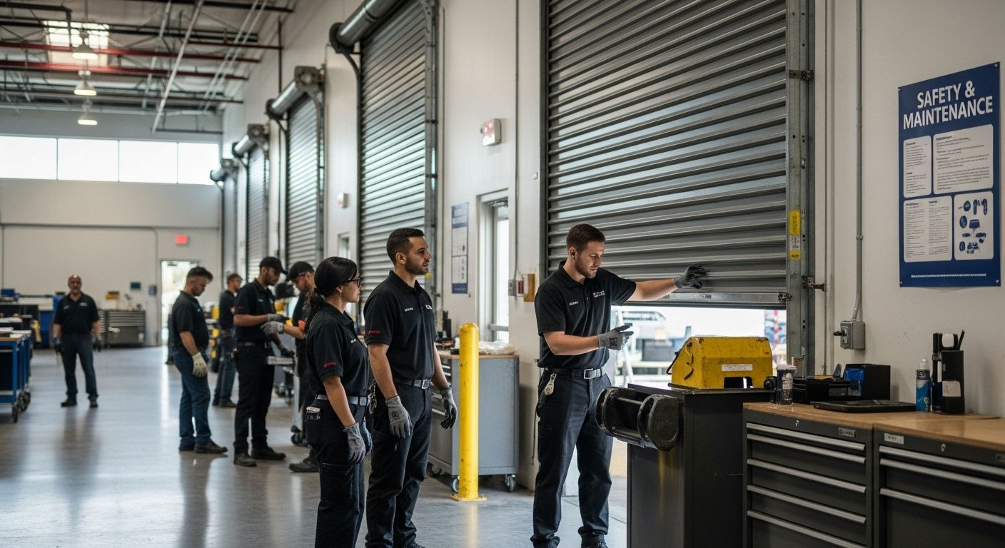 garage door safety maintenance
