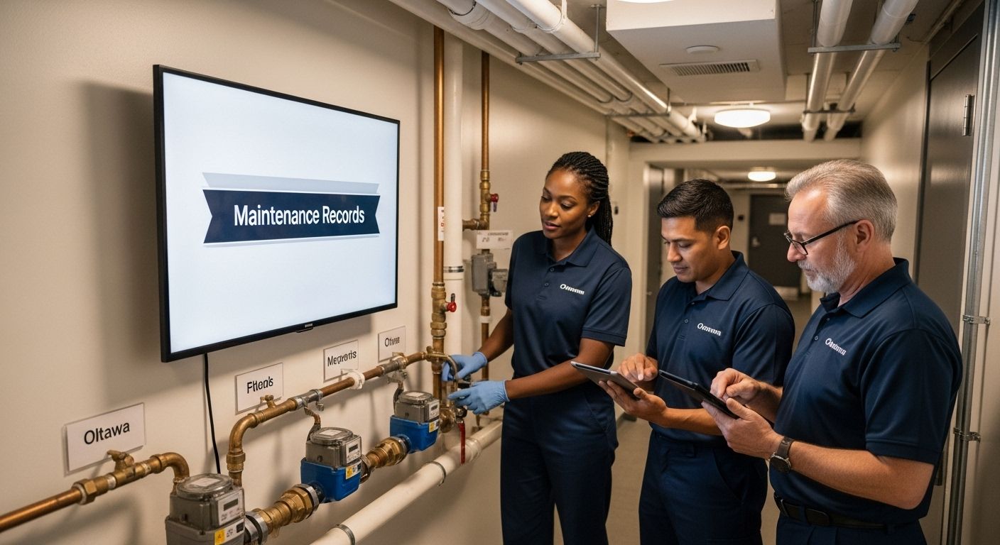 maintenance records commercial plumbing