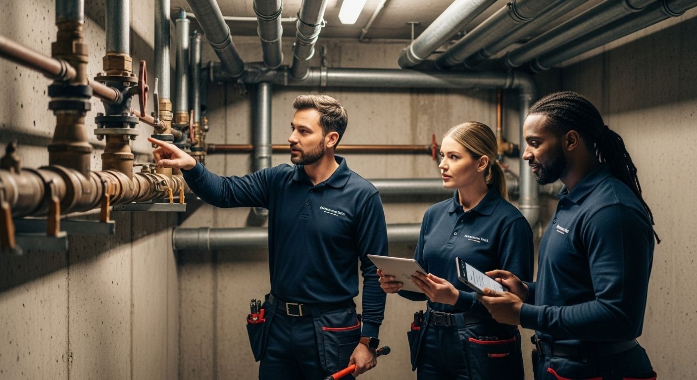 maintenance tasks plumbing